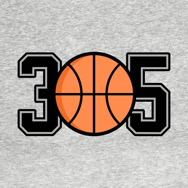 305 Miami Basketball by Spark of Geniuz